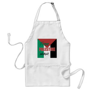 Avental Palestina Livre Agora Bandeira Palestina