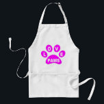 Avental Palhetas de Apron Apaixonadas a Rosa<br><div class="desc">Palhetas de Apron Apaixonadas a Rosa</div>