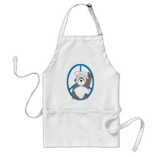 Avental Panda Bear Chef Paz
