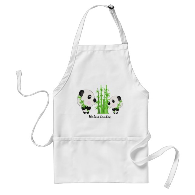 Avental Pandas Apron (Frente)