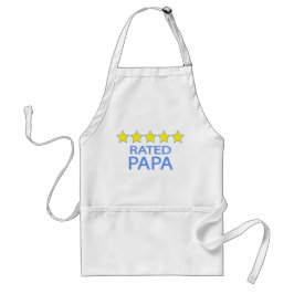 Avental Papai Cinco Estrelas