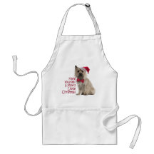 Papais noeis Cairn Terrier Apron