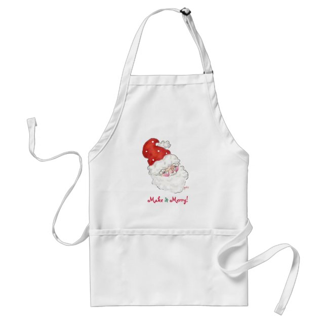 Avental Papais noeis Natal Apron (Frente)