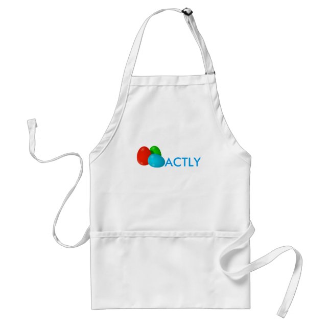 Avental Páscoa de Ovos de Páscoa Eggsactly Apron (Frente)