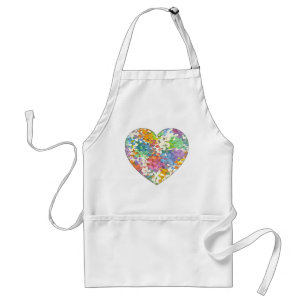Avental Pastel Confetti Hearts