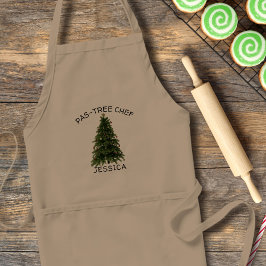 Avental Pastelaria Engraçada Pun Natal Chef Apron