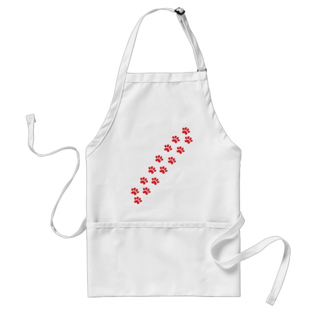 Avental Paw Prints (Frente)