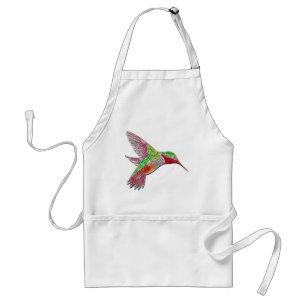 Avental Peggy Ann Bird Collection - Peggy Hummingbird Apro