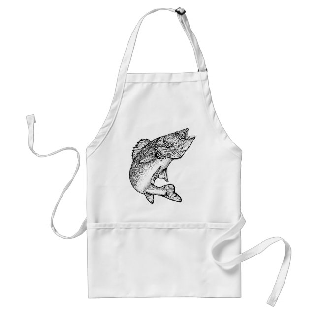 Avental Peixes dos Walleye (Frente)