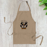 Avental Penguin Sailor Apron<br><div class="desc">Um design super fofo de um pinguim vestido de marinheiro. Este pinguim parece tão adorável que você vai querer levá-lo para casa. O pinguim está se vestindo em uma roupa de marinheiro de cheio incluindo o chapéu. Este marinheiro de pinguim parece excelente neste avental. Perfeito para si mesmo ou como...</div>