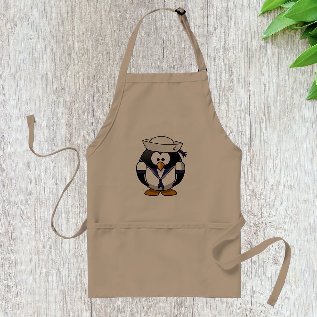 Avental Penguin Sailor Apron (Criador carregado)