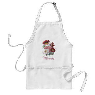 Avental Peonies personalizados Apron