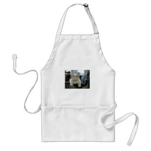 Avental Pequeno Gato Face Apron