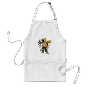 Avental Personagem de Moda Streetwear Urbana – Grafite Leg