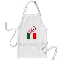 PERSONALIZAÇÃO DA ITÁLIA APRON — CIAO