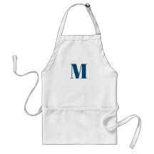 Personalizar monograma azul-lacrimejo inicial bran