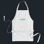Avental Personalizar personalização com o NAME monograma i<br><div class="desc">Personalizar personalização com NAME monograma inicial Adulto Apron</div>