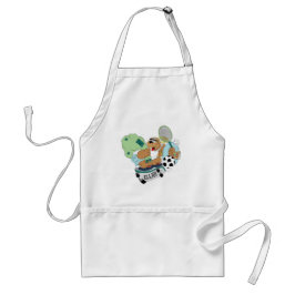 Avental Personalize o acampamento de Skateboard Bear Apron