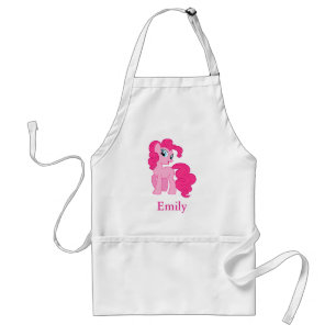 Avental Personalized Custom Cute Pink Unicorn Pony