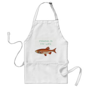 Avental Pesca é a minha Cozinha Pai dos Homens Apron