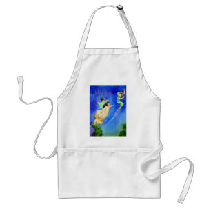 AVENTAL PETER PAN, WENDY, JOHN E MICHAEL VOAM AFASTADO