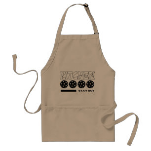 Avental Pickleball Lover Apron: Fique fora da cozinha