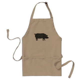 Avental Pig Silhouette