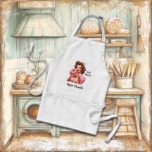 Pin-Up Girl Doughnut Baker Themed