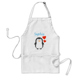 Avental Pinguim Personalizado Bonito Apron