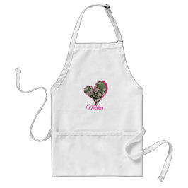 Avental Pink Blossom Green  Apron