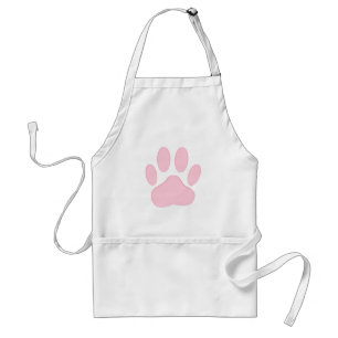 Avental Pink Pawprint
