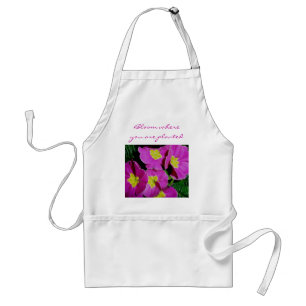 Avental Pink Primrose Bloom onde você plantou Apron