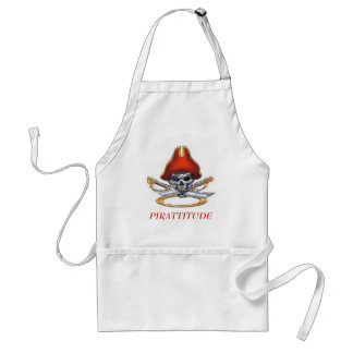 Avental pirata-crânio-vermelho, PIRATTITUDE