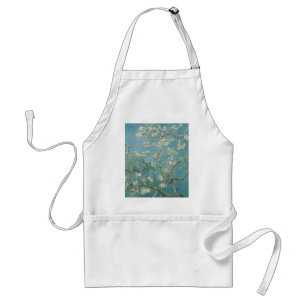 Avental PixDezines Van Gogh Flores de Amendoeira em Saint-