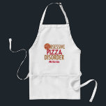 Avental Pizza Funny Parlor Monograma Pizzaria Chef<br><div class="desc">Sou louco por todos os tipos de pizza! Eu adoro pepperoni e todas as coberturas para esta deliciosa comida. Eu tenho transtorno obsessivo de pizza. Um presente de pizza para uma pizzaria.</div>