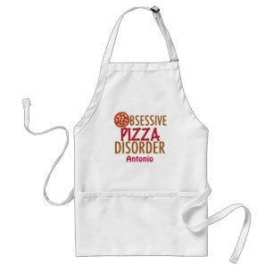 Avental Pizza Funny Parlor Monograma Pizzaria Chef