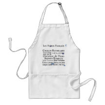 Poetas Franceses Adultos Apron