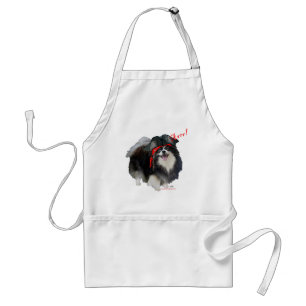 Avental Pomerânia Preto Pirata - Arrr!
