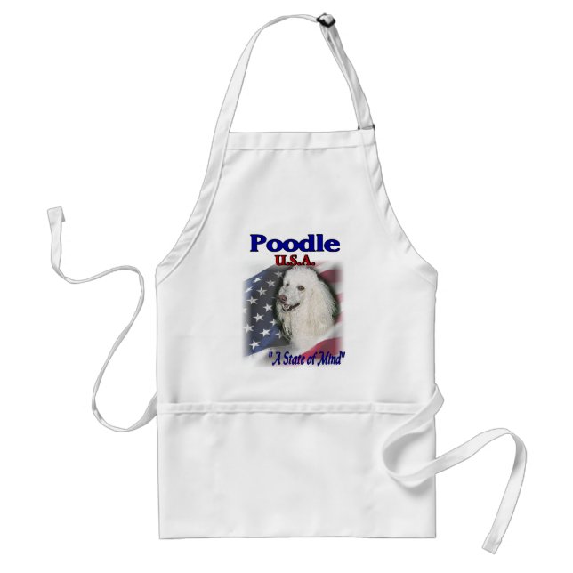 Avental Poodle Lovers (Frente)