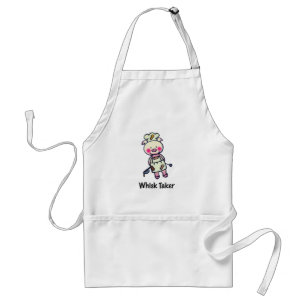 Avental Porco De Tomador De Whisk - Design De Chef Engraça