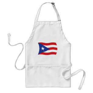 Avental Porto Rico Flag Apron