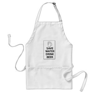 Avental Poupe Água Beer Humorous Apron