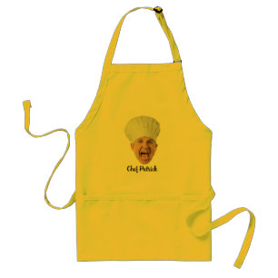 Avental Presente Personalizado Rosto de Chef