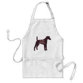 Avental Presentes BFF Suaves de Fox Terrier