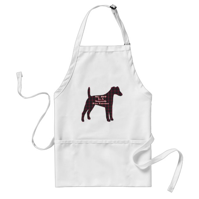 Avental Presentes BFF Suaves de Fox Terrier (Frente)