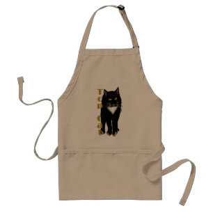 Avental Presentes & cumprimentos do gato do smoking