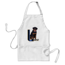 Avental Presentes de Arte Rottweiler