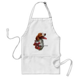 Avental Presentes de Natal Brittany Spaniel