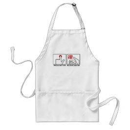 Avental PRESSIONE BOTÃO RECEBIR diagrama BACON