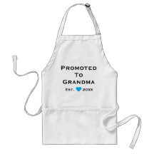 Promovido À Avó Adulta Apron